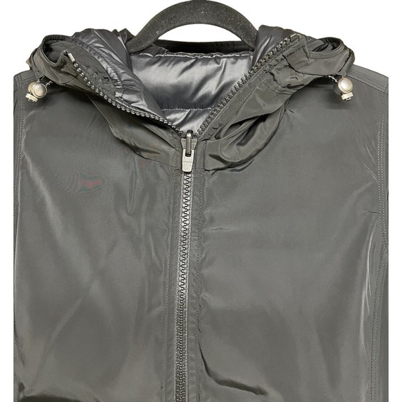 Athleta‎ Snow Down Reversible Parka Jacket Black Women’s Size XS - Picture 7 of 12